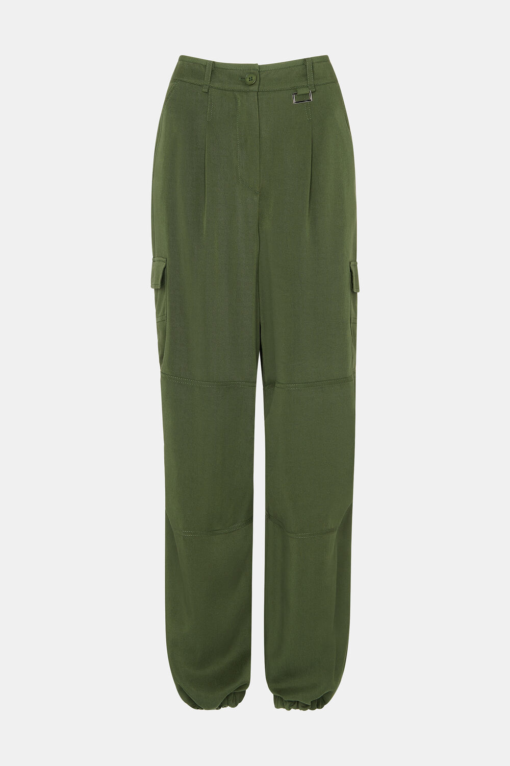 Khaki Grace Luxe Cargo Pant